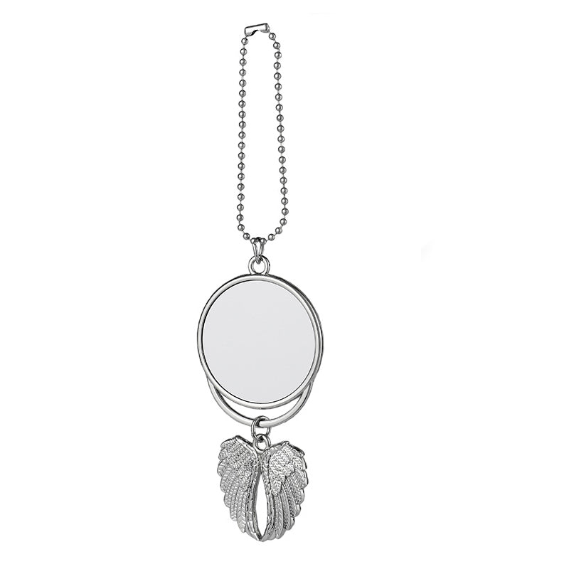 Car Angel Memorial Wing Sublimation Ornament Front View - Sublimation Blank Canada | WestCoastCraft