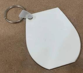 MDF Wine Cup Key tag front view - Sublimation Blank Canada | WestCoastCraft