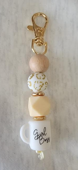Coffee Silicone Keychains