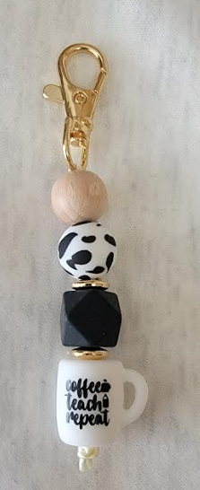 Coffee Silicone Keychains