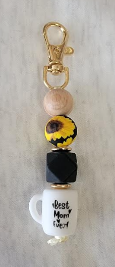 Coffee Silicone Keychains