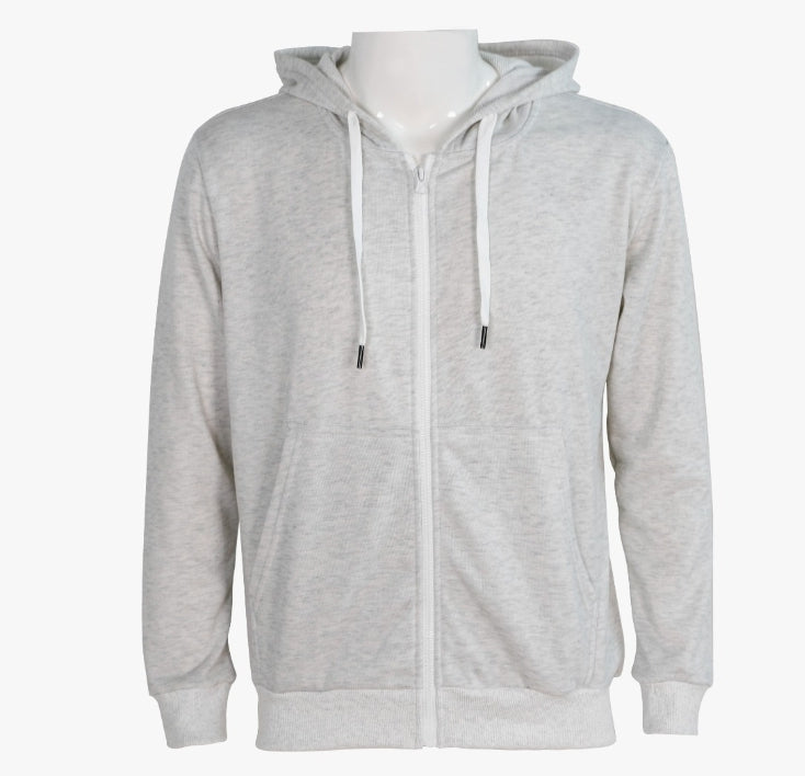 Sublimation, HTV, or DTF Zipper Hoodies – 100% Polyester, 300 GSM