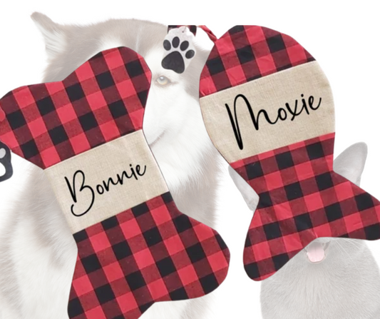 Sublimation Canvas Pet Stocking