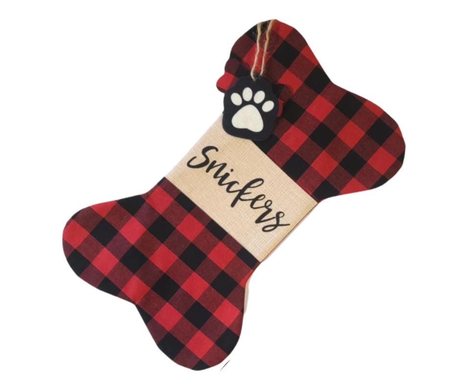 Sublimation Canvas Pet Stocking