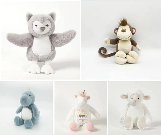 *NEW* SUBLIMATION ANIMAL PLUSH TOYS