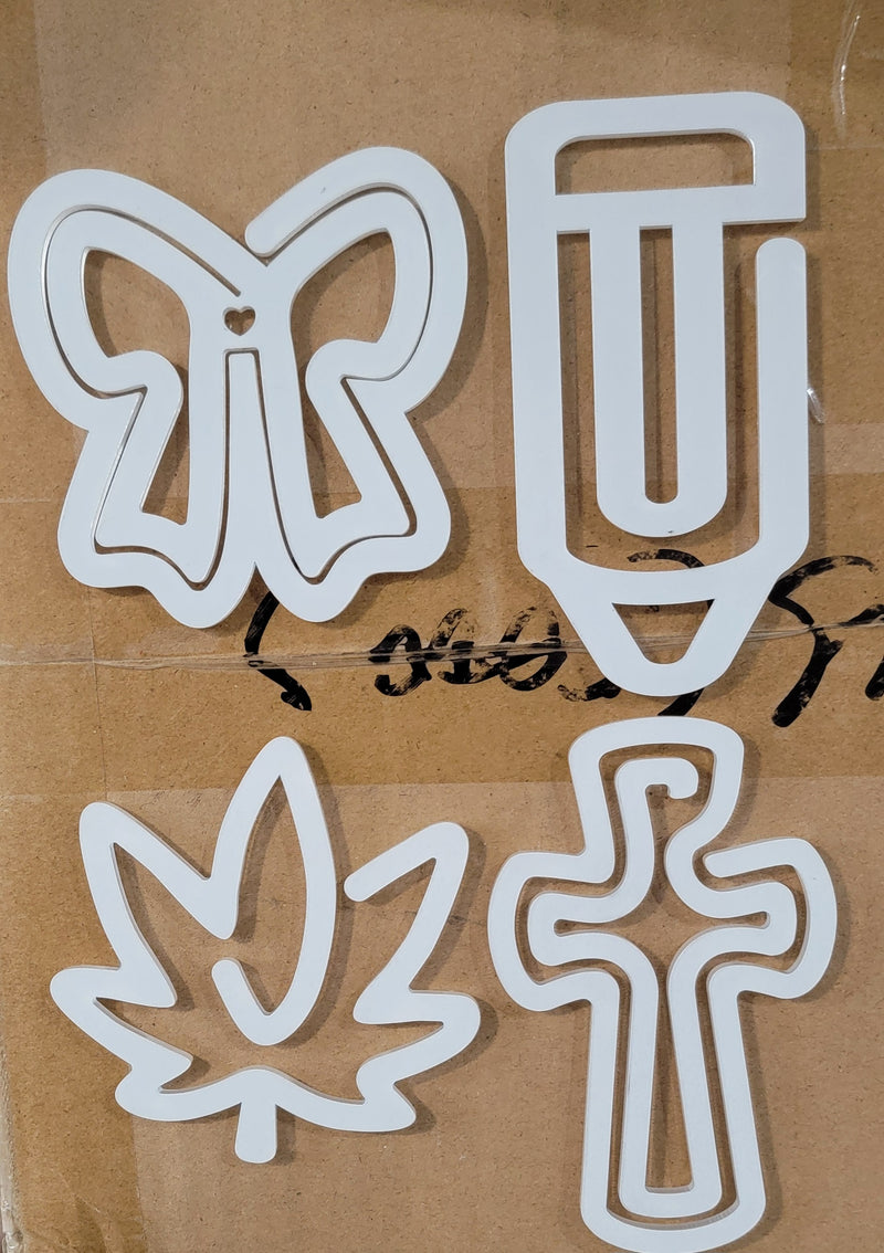 Sublimation Large paper clips Lots of Designs available Front View - Sublimation Blank Canada | WestCoastCraft
