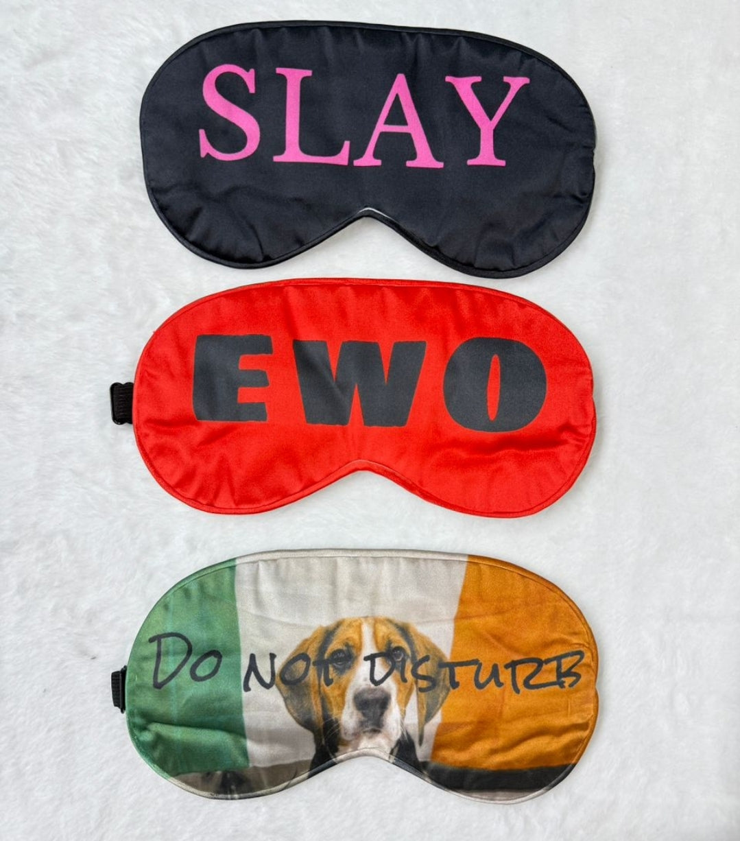 *NEW* SUBLIMATION SLEEPING MASK