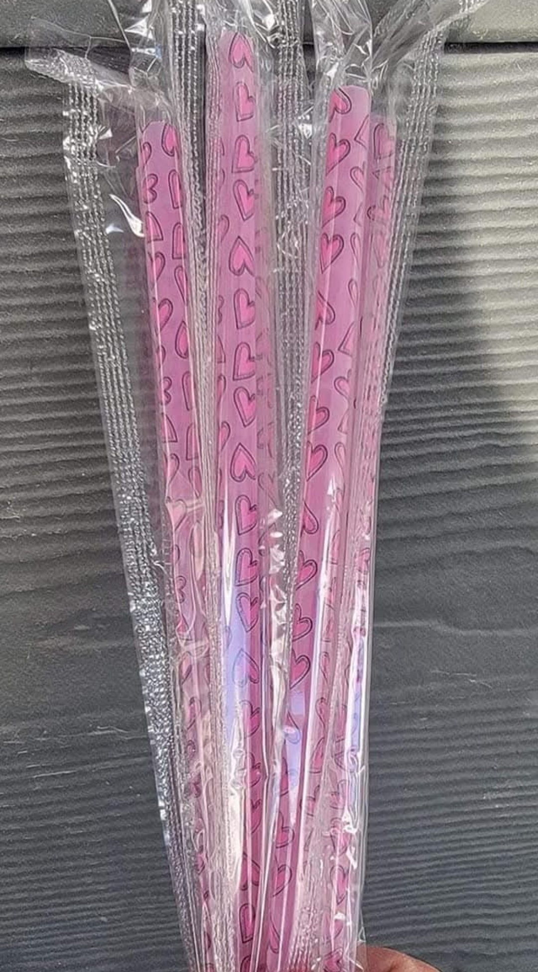 Mystery Reusable Plastic Straws (Fits 20 oz skinny tumbler)