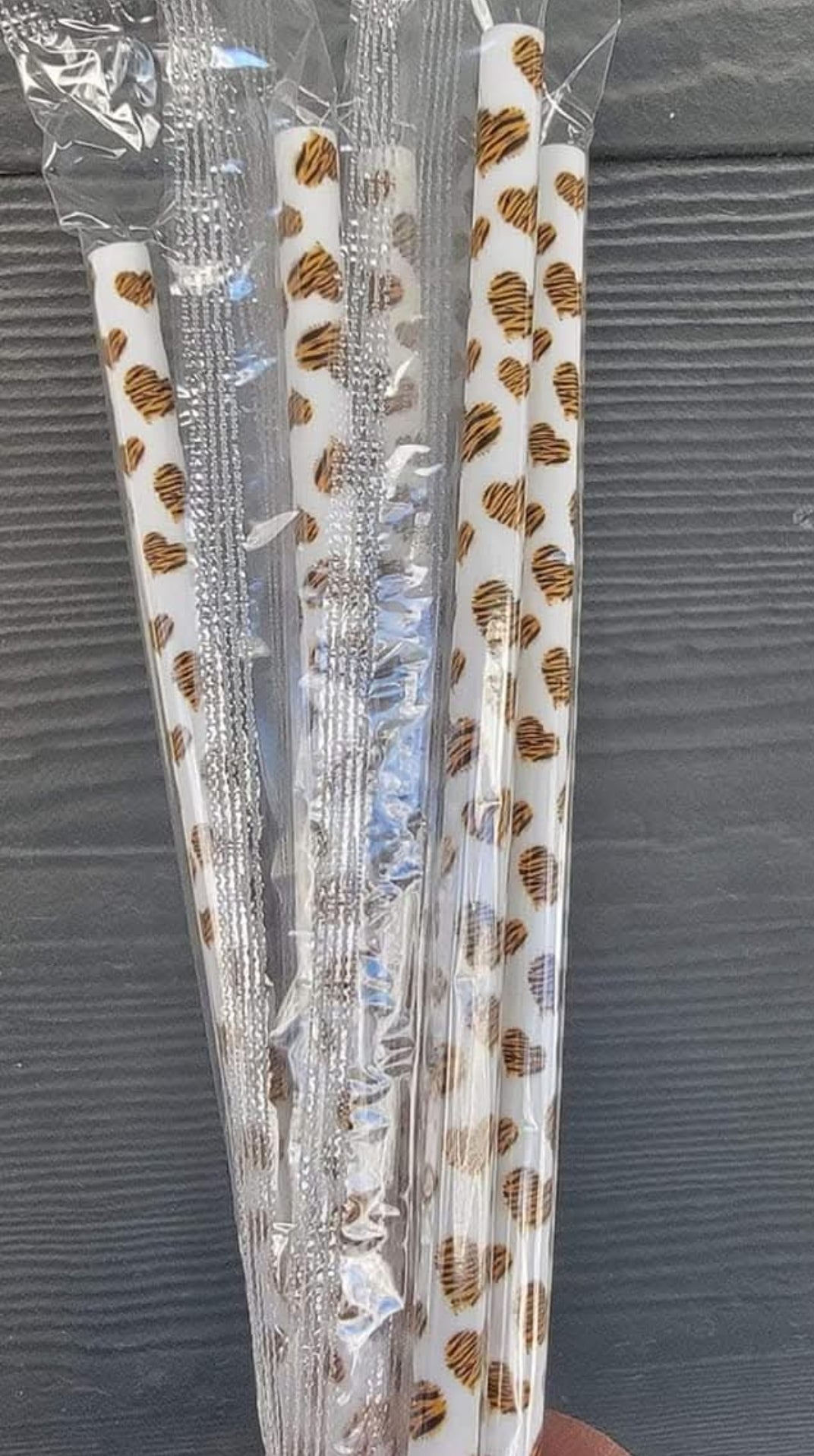 Mystery Reusable Plastic Straws (Fits 20 oz skinny tumbler)