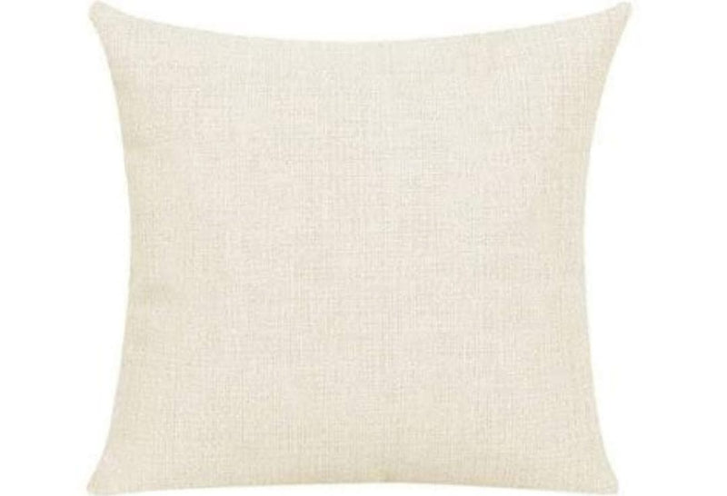 Canvas 16 x 16 pillow case for sublimation Front View - Sublimation Blank Canada | WestCoastCraft