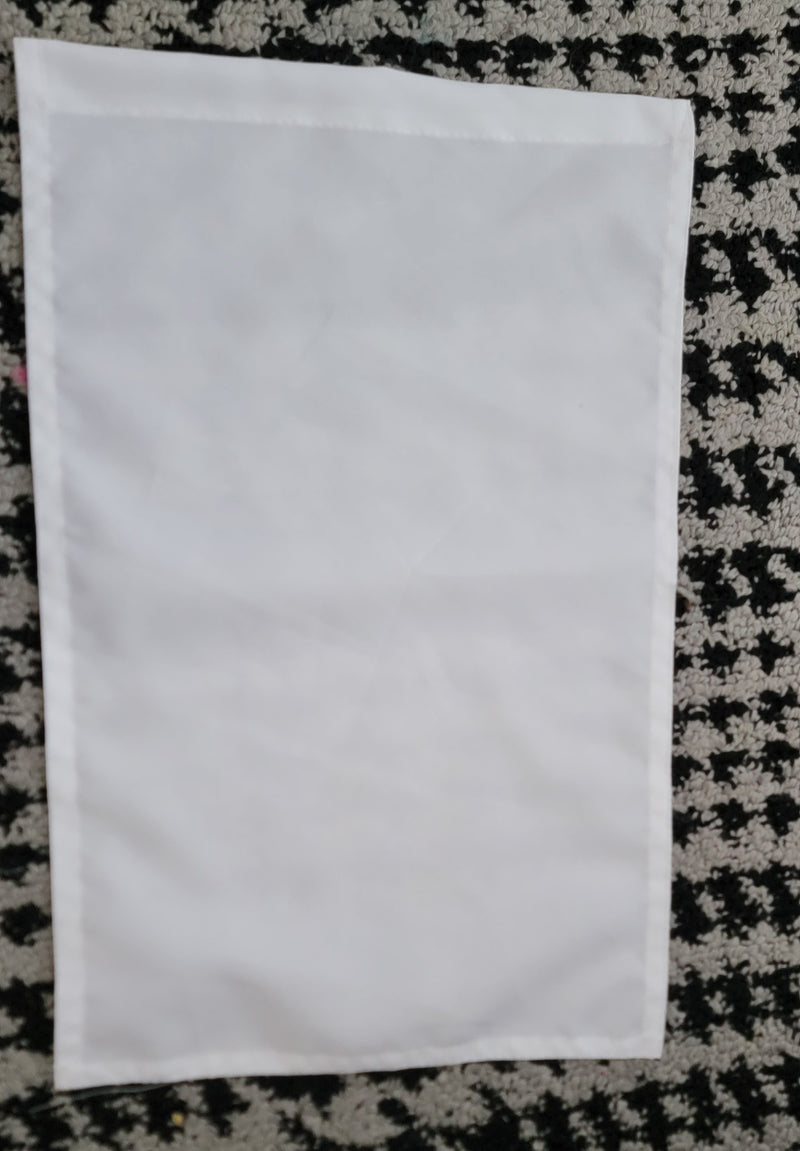 Polyester Sublimation Banner Flag Blank | Custom Garden Flag Canada - Sublimation Blank Canada | WestCoastCraft