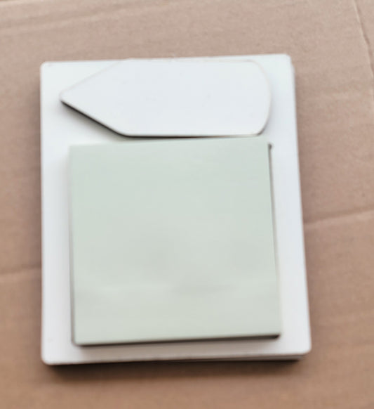 *NEW* Sublimation mdf sticky note pad holder WITH pencil topper
