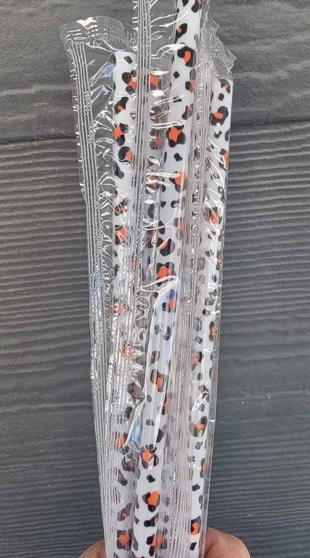 Mystery Reusable Plastic Straws (Fits 20 oz skinny tumbler)