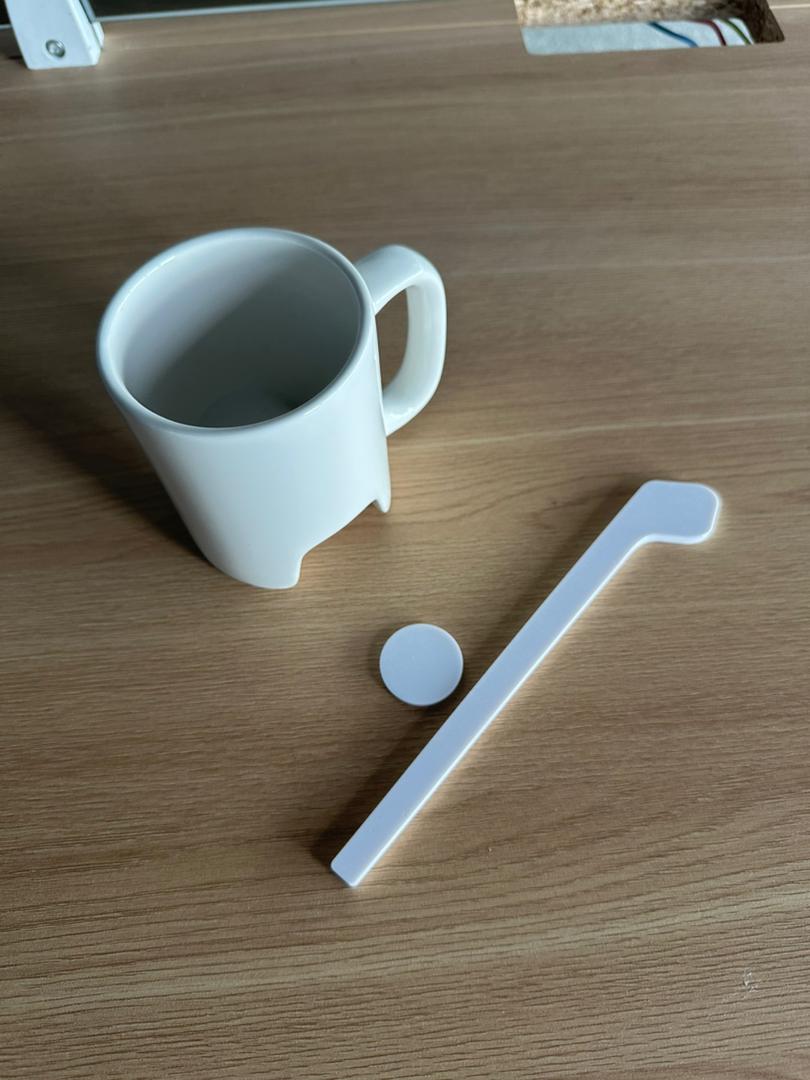 Pre-order Hockey mugs  for sublimation with acrylic hockey puck and stick ETA END OF OCTOBER