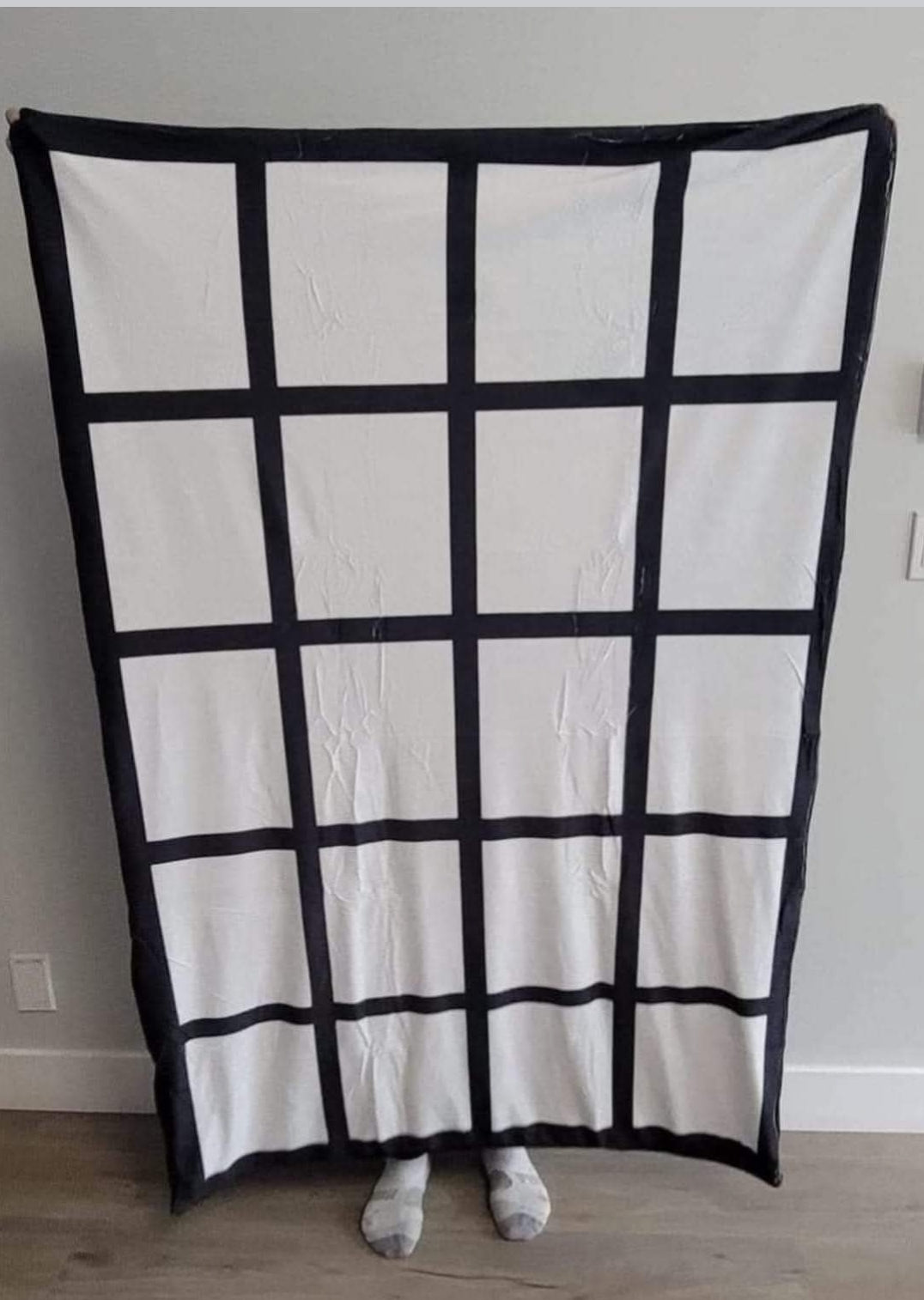 40 * 60 in 20 Panel Double lined Velvet Sublimation Blanket