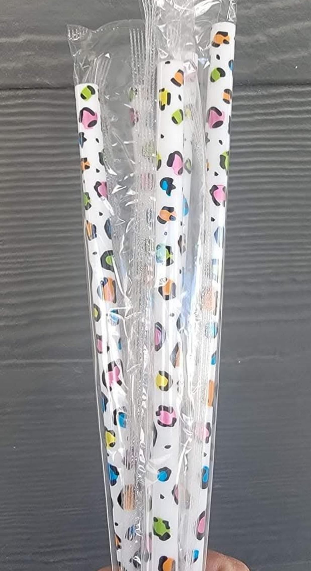 Mystery Reusable Plastic Straws (Fits 20 oz skinny tumbler)