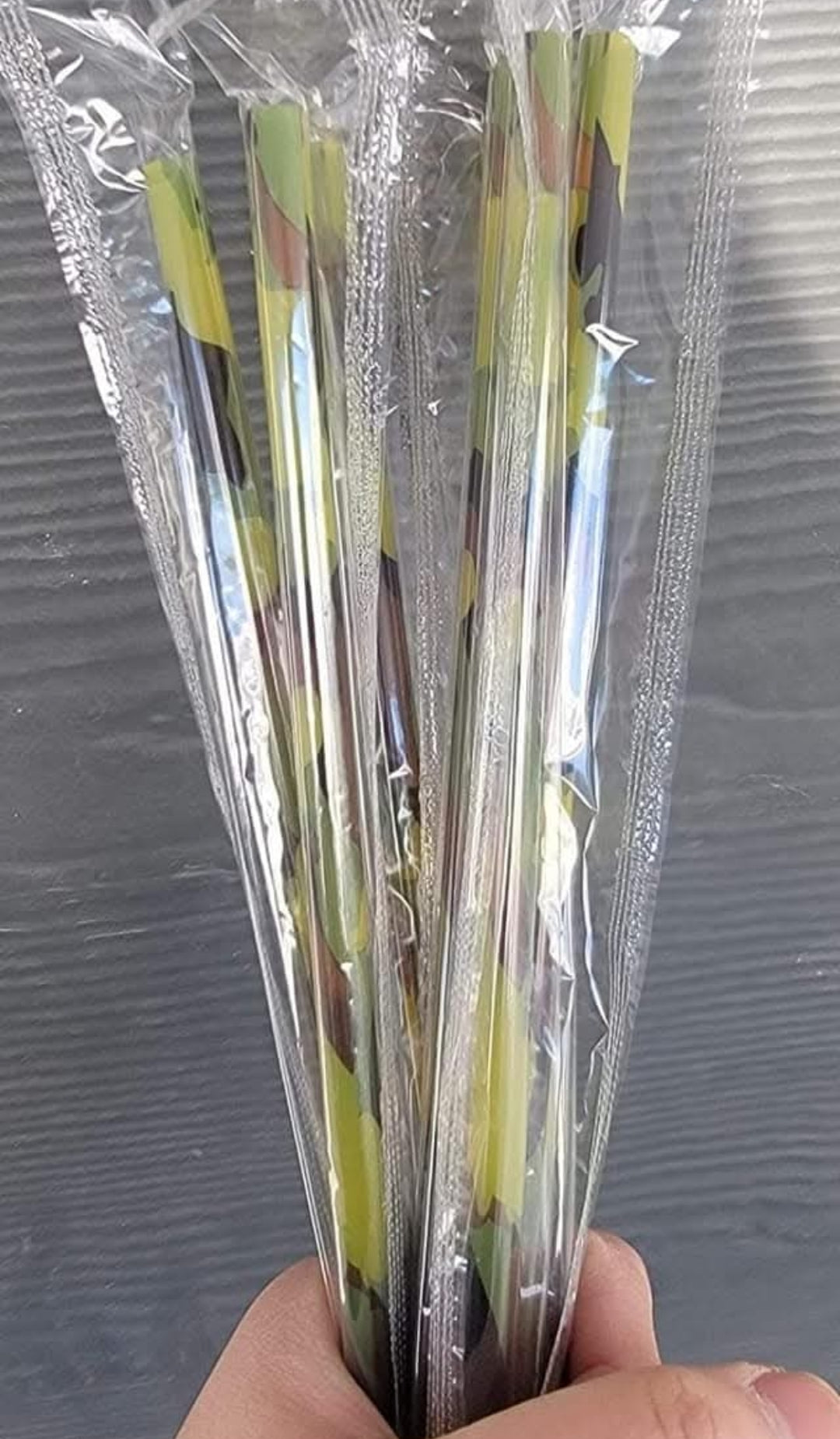 Mystery Reusable Plastic Straws (Fits 20 oz skinny tumbler)