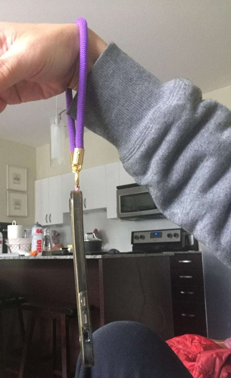 Phone wrist strap lanyard