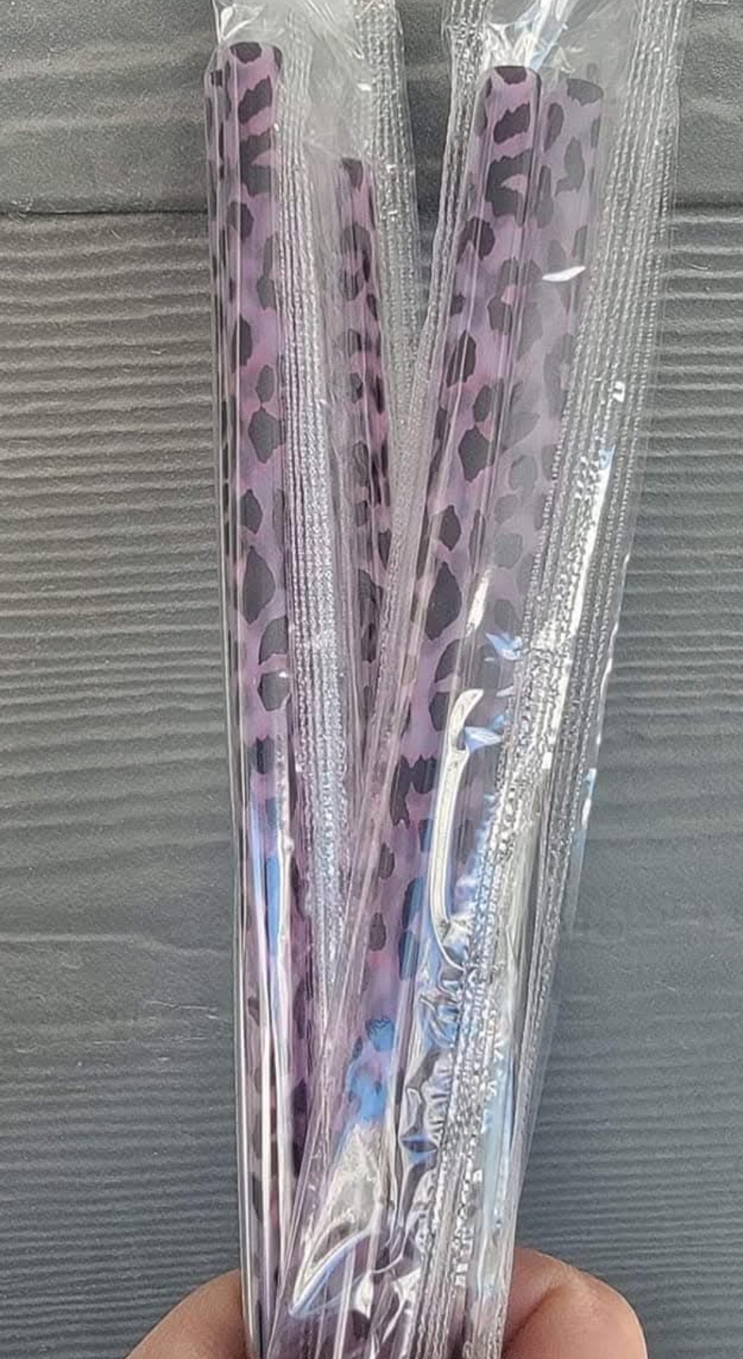 Mystery Reusable Plastic Straws (Fits 20 oz skinny tumbler)