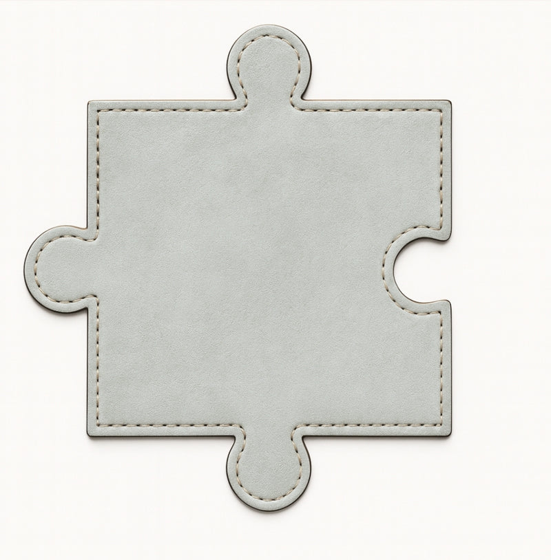 PU Leather Puzzle coaster