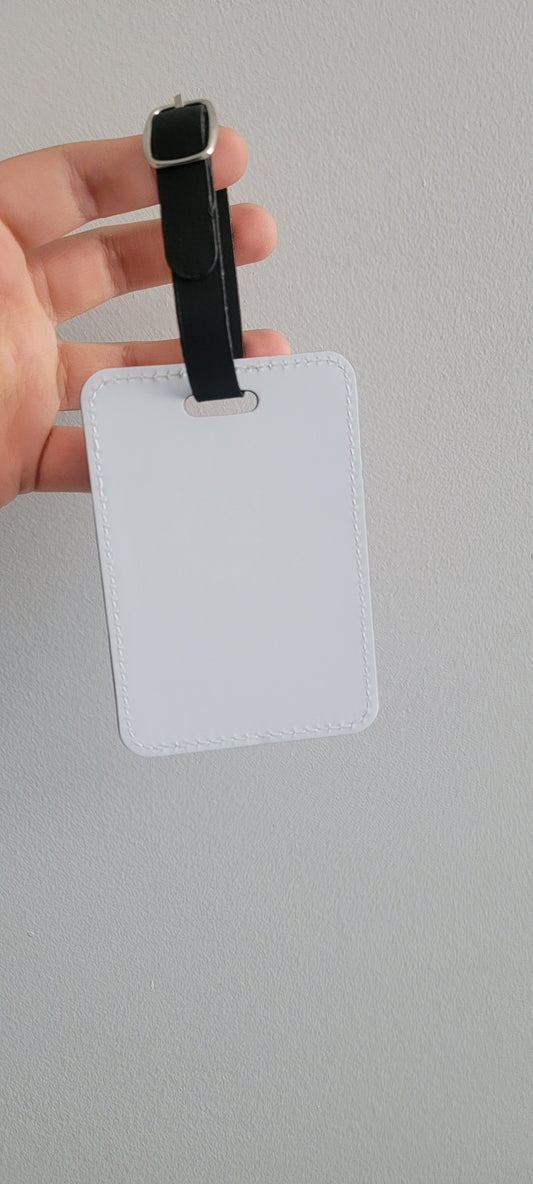 Sublimation Leather Bag tags