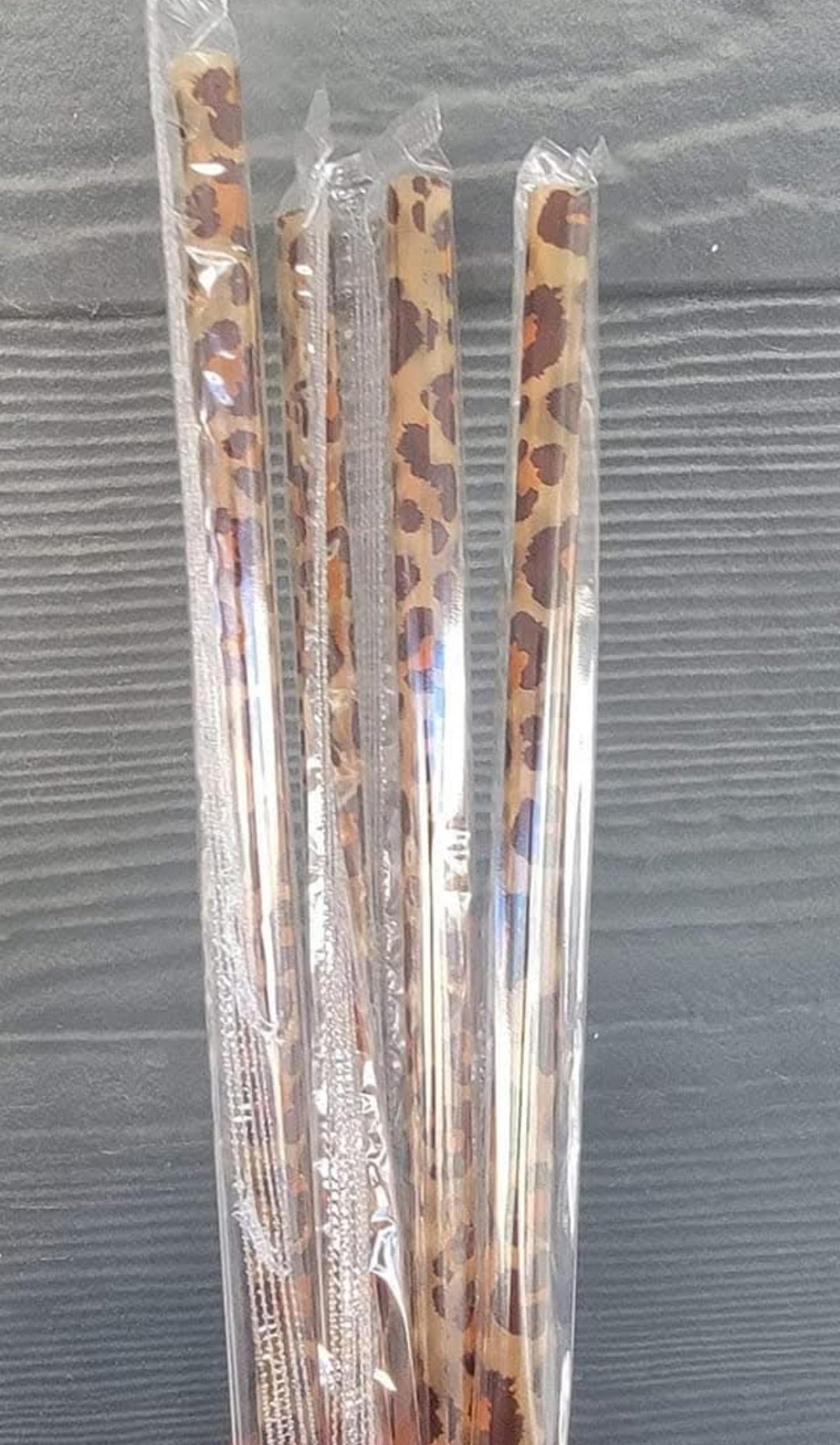 Mystery Reusable Plastic Straws (Fits 20 oz skinny tumbler)
