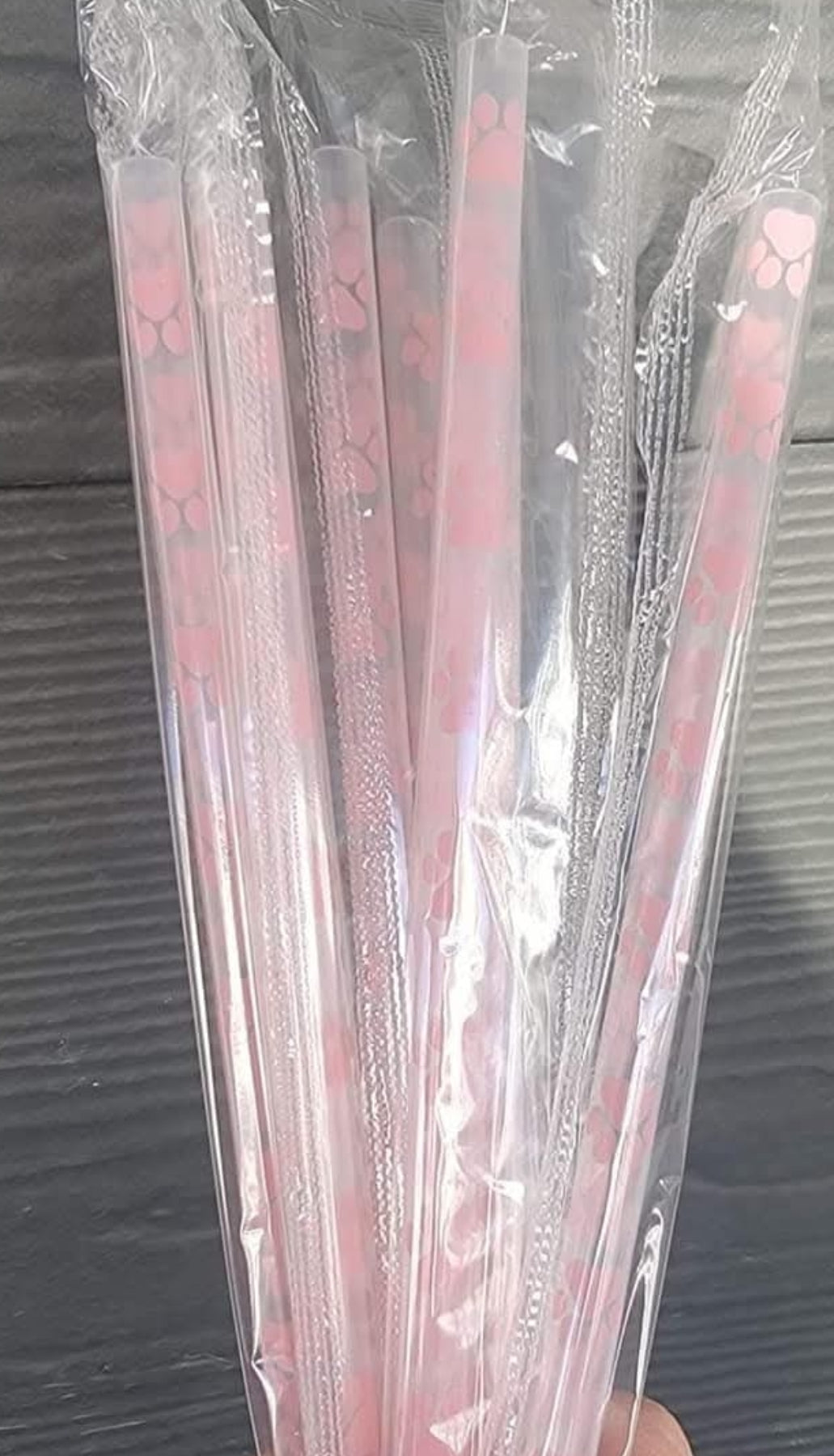 Mystery Reusable Plastic Straws (Fits 20 oz skinny tumbler)