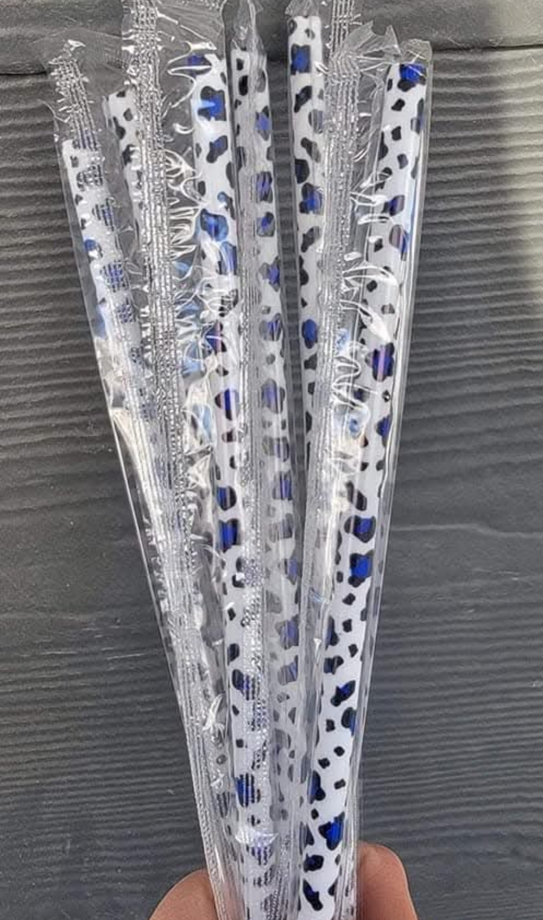 Mystery Reusable Plastic Straws (Fits 20 oz skinny tumbler)