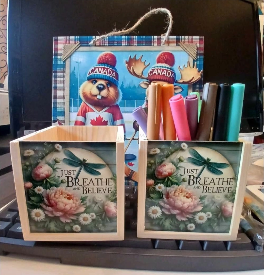 *NEW* Pen holder with detachable front for sublimation