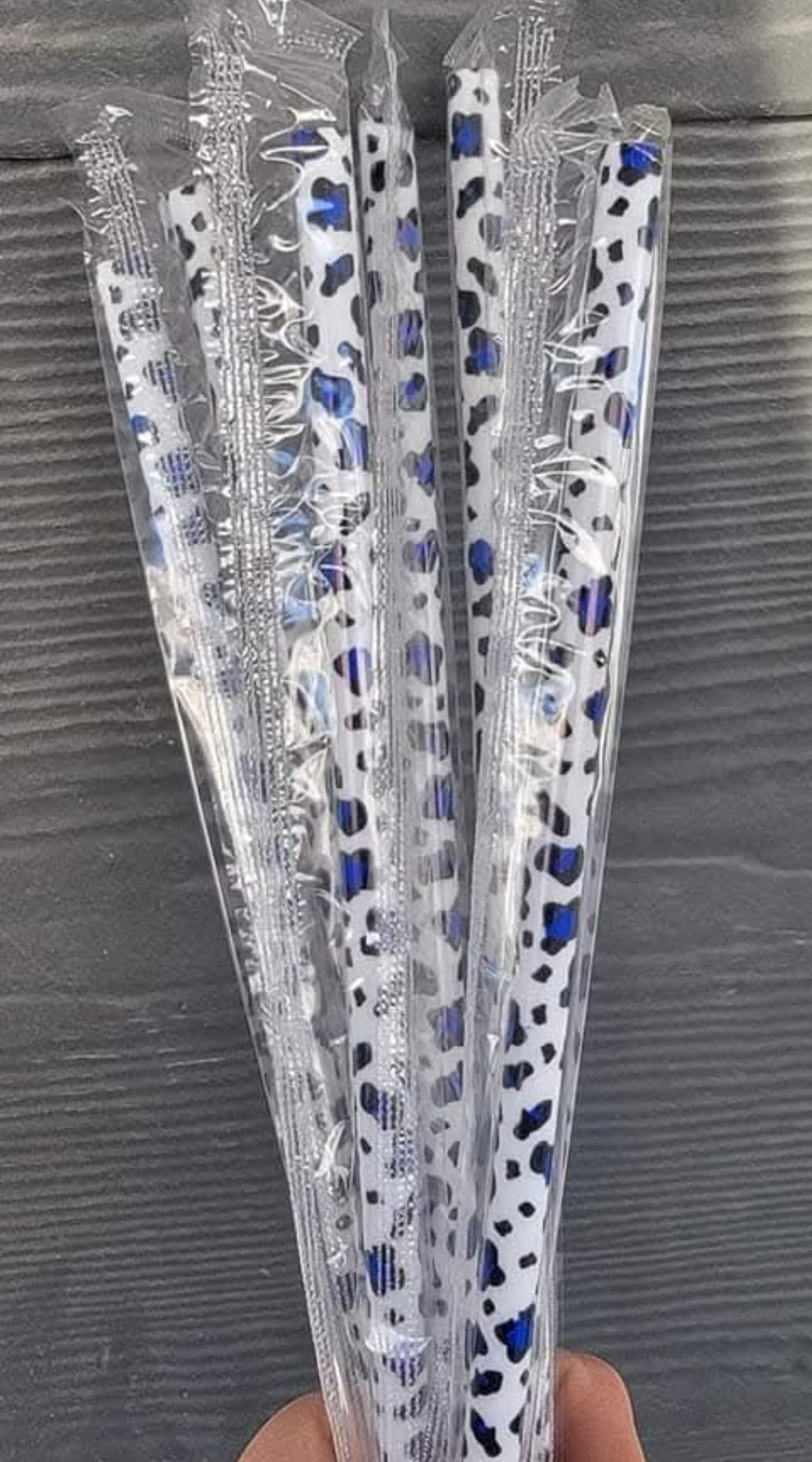 Mystery Reusable Plastic Straws (Fits 20 oz skinny tumbler)