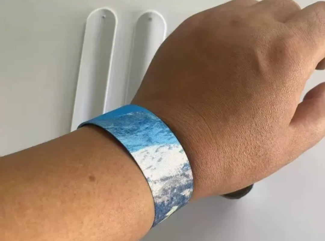 Stainless Slap wrist band for sublimation