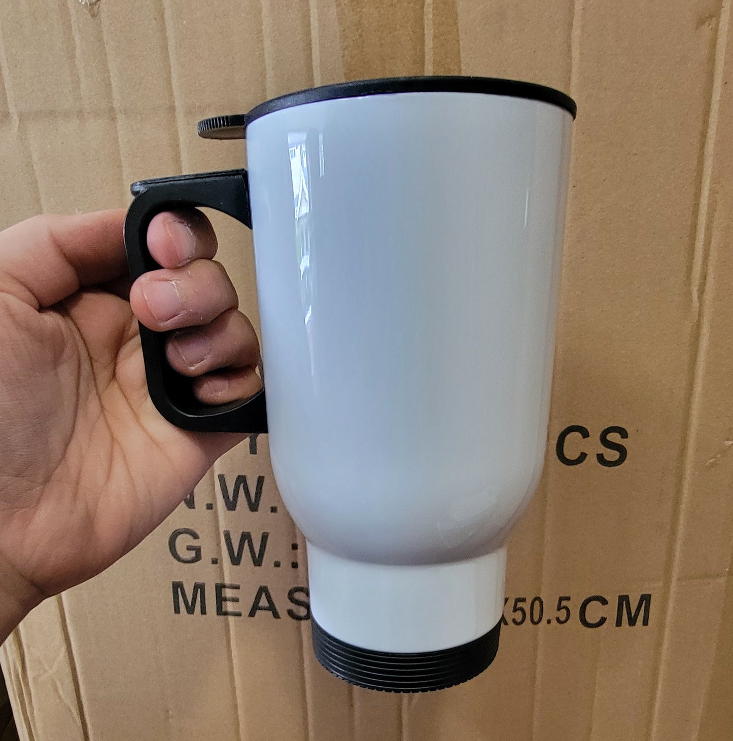 Travel mug stainless steel cup