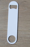 Sublimation Aluminum Long bottle opener For Wedding or Dad's Gift back view - Sublimation Blank Canada | WestCoastCraft