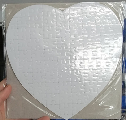 Heart puzzle Shape Sublimation Puzzle (Copy) - Sublimation Blank Canada | WestCoastCraft
