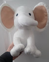 Birth Stat Elephant Plush toy Detail View - Sublimation Blank Canada | WestCoastCraft