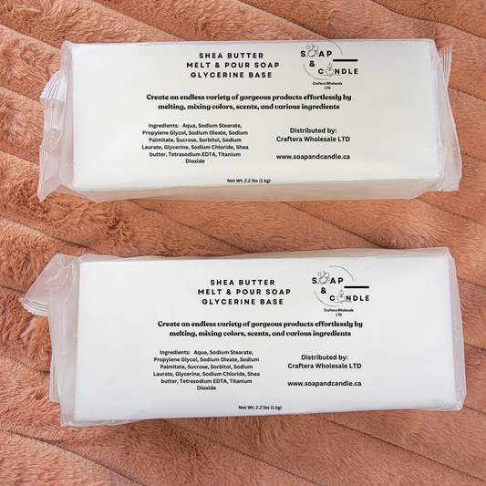 2 lb Shea Melt and Pour Glycerine Soap Base
