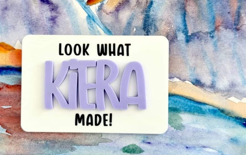 Acrylic rectangle Magnet for sublimation Front View - Sublimation Blank Canada | WestCoastCraft