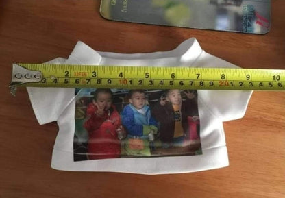Sublimation Teddy Bear Shirt – Designed for 30cm Bears