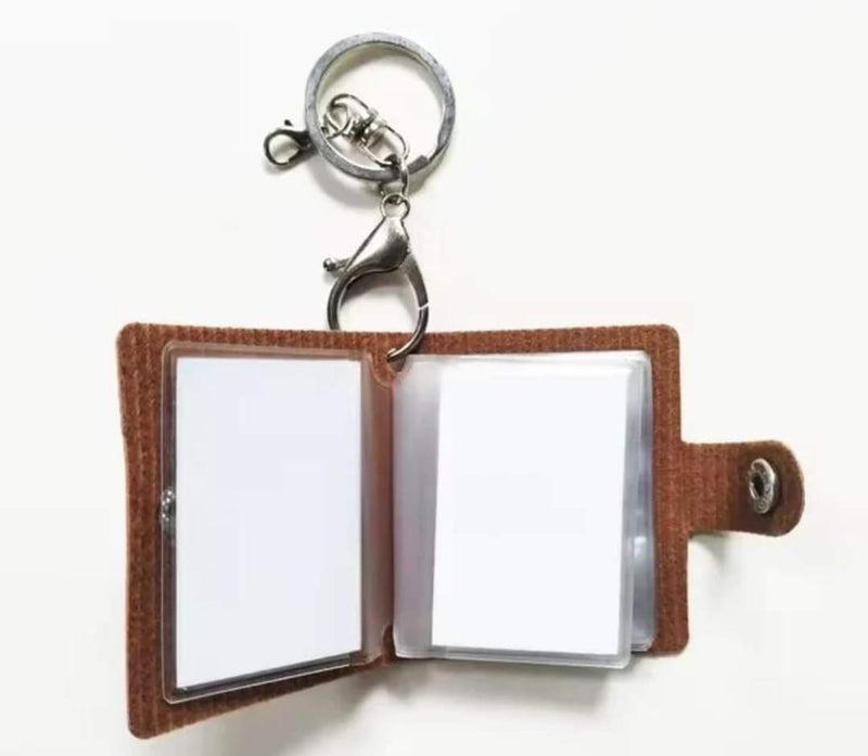 PU LEATHER MINI PHOTO ALBUM FOR SUBLIMATION front view - Sublimation Blank Canada | WestCoastCraft