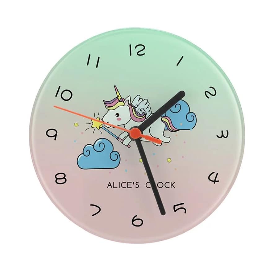 Sublimation Glass Clock Blank with Hardware Kit | 8 Inch and 12 inch Tempered Glass | Custom Photo Clock Canada front view - Sublimation Blank Canada | WestCoastCraft
