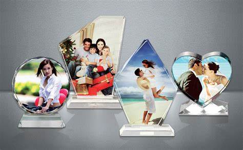 Sublimation crystals frame, award plaques