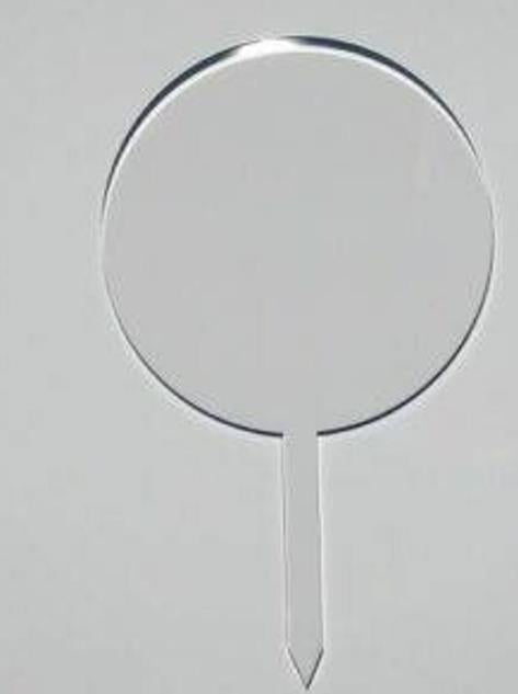 Acrylic Round Cake Topper - Sublimation Blank Canada | WestCoastCraft