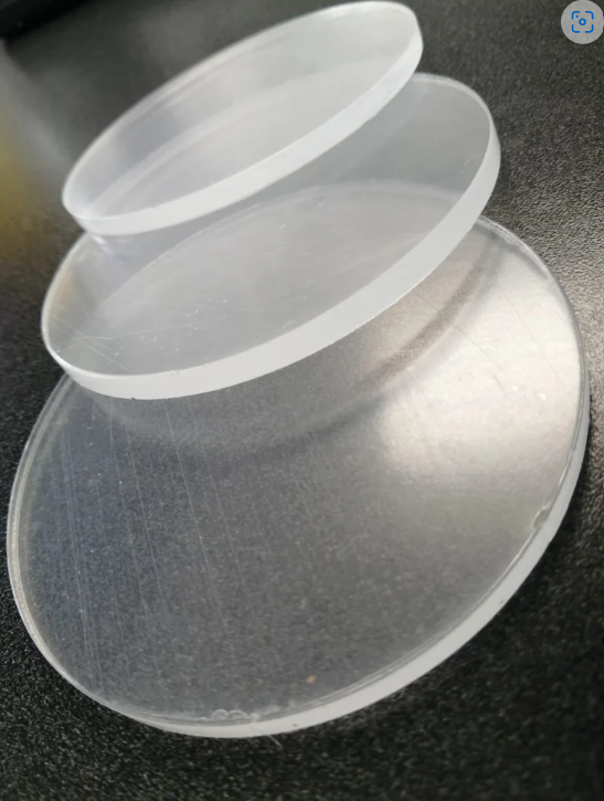 3 Inch Clear Acrylic Round Discs - Transparent Sublimation Blanks for Baby Milestones and Cake Toppers - DIY Custom Printing Wholesale Canada