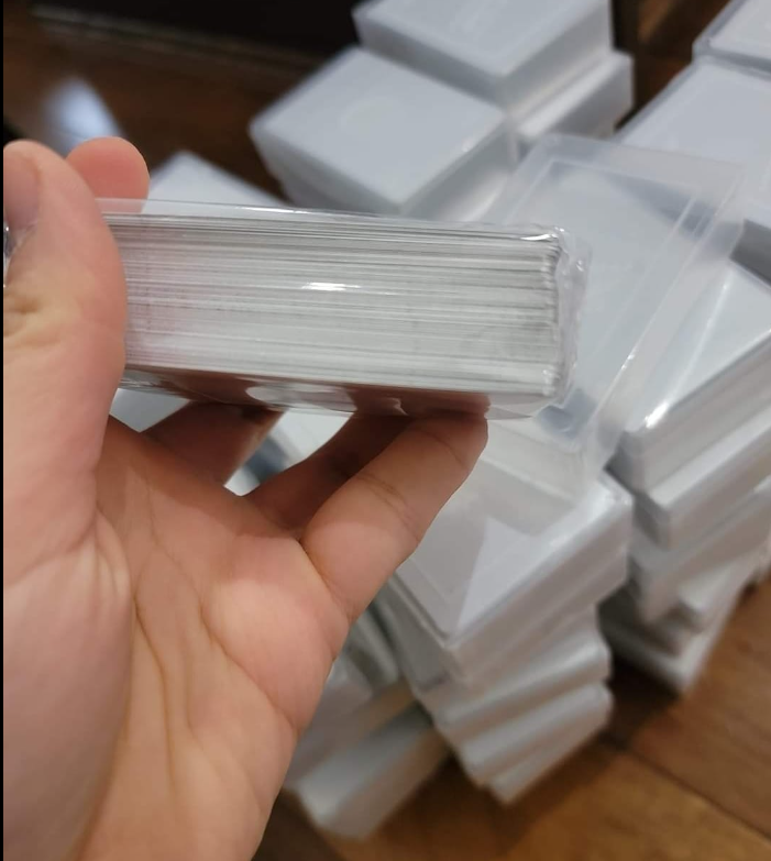 Sublimation Scratch Card with Scratch-Off Sticker