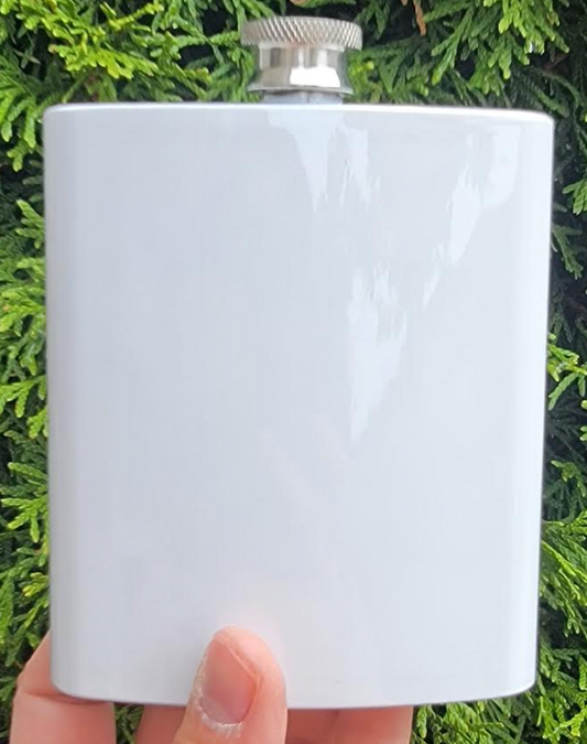 Sublimation 7 oz stainless steel hip flask (Pre-order Now! Arriving on march 27th)