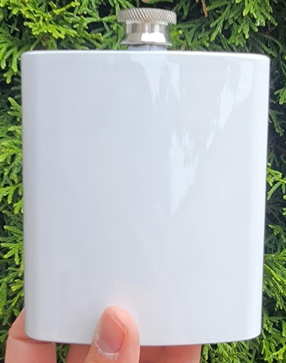 Sublimation 7 oz stainless steel hip flask