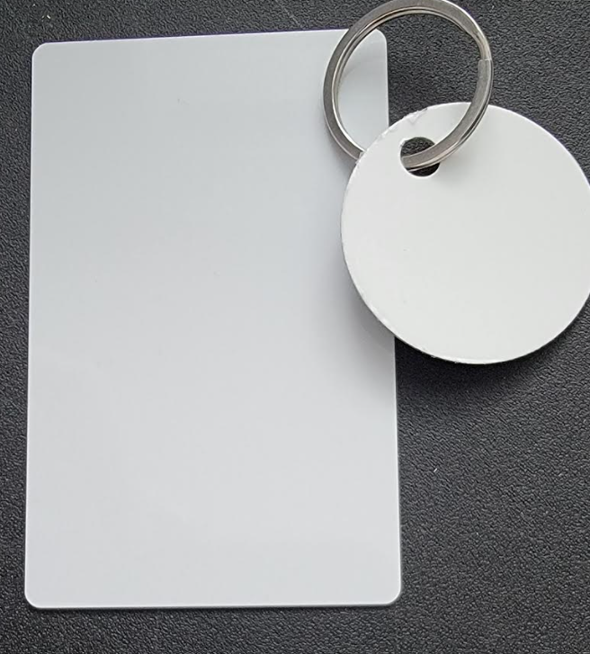 Sublimation Reindeer Lost Tag – Rudolph’s Lost Tag! front view - Sublimation Blank Canada | WestCoastCraft