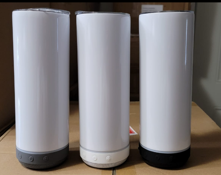 20 oz Speaker Bluetooth Tumbler for Sublimation