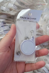 Sublimation Badge reels front view - Sublimation Blank Canada | WestCoastCraft