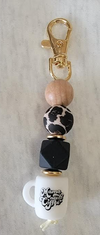 Coffee Silicone Keychains